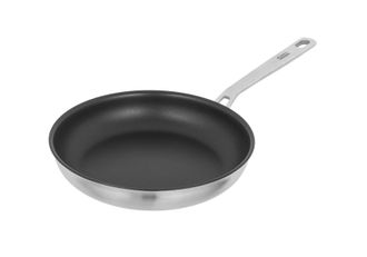 Kuhn Rikon Culinary Fiveply Stainless Steel Non-Stick Induction Safe Frying Pan, 24cm in Silver