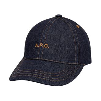 A.P.C. Thais Baseball Cap - male - A.P.C. - Hats & Caps - Blue - 56 CM - Accessories