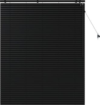 vidaXL Persiana Veneciana Negro 125 X 160 Cm 35 Mm Vidaxl