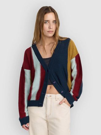 Rvca Welcome Strickjacke blau