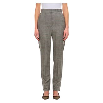 Alexander McQueen Slim-fit Trousers, female, Gray, L, Slim-fit Trousers