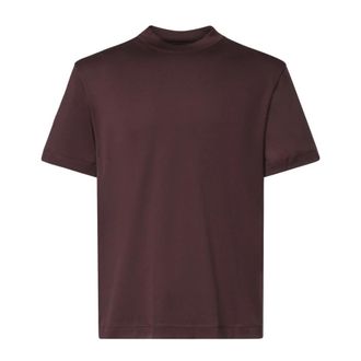 Eleventy T-shirt girocollo - - Tops - Uomo - Rosso - 2XL