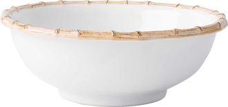 Juliska Bamboo Ceramic Serving Bowl in Bamboo/Natural at Nordstrom