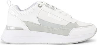 Kurt Geiger Mens Johnno Sneakers - White - Size UK 10