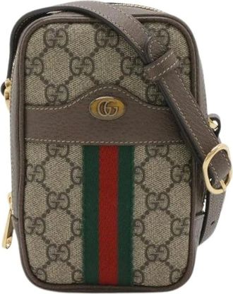 Gucci Pre-owned Ophidia GG Supreme Borsa a Spalla - - Pre-owned - Donna - Marrone - ONE SIZE