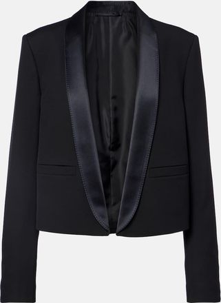 Tom Ford Silk-trimmed wool blazer