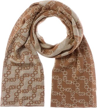 Jimmy Choo London Wool-Blend Scarf