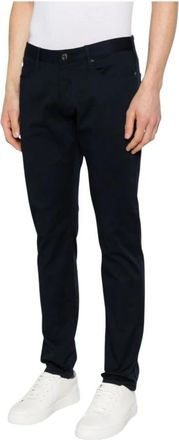 Emporio Armani Slim-fit Jeans - Heren - Slim Fit Jeans - Blauw - W30 - Katoen - Jeans
