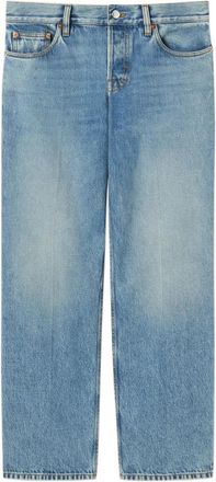 Gucci Ballerina Denim Pant - Dames - Regular Fit Jeans - Blauw - W28 - Denim - Jeans
