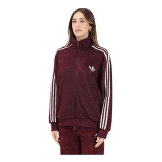 adidas Dames, Sweatshirts & Hoodies, Rood, Maat: XL Mohair