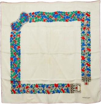 Cartier Pre-owned Scarves, female, Multicolor, Size: ONE SIZE Pre-owned Vintage Scarf