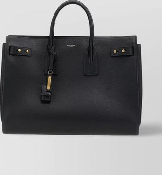 Saint Laurent detachable strap structured tote bag