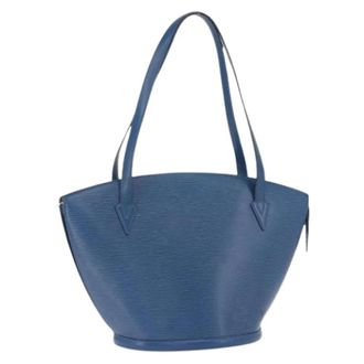 Louis Vuitton Pre-owned Vintage Epi Shoulder Bag - Dames - Pre-owned - Blauw - Maat: ONE Size Leer