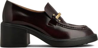 Tod's Pumps, female, Red, 7 UK, Bordeaux Flat Shoes