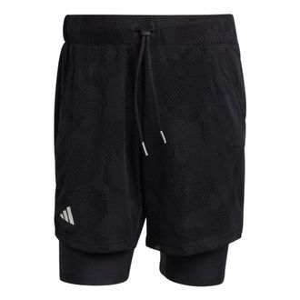 adidas Melbourne Tennis Two-in-one 7-Inch Shorts HT7218