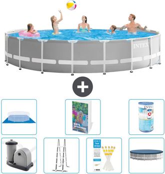 Intex Piscina Prism Frame Redonda - 549x122 Cm - 8-piezas S594