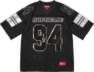 SUPREME Tops, Heren, Zwart, S, Pailletten, T-Shirts