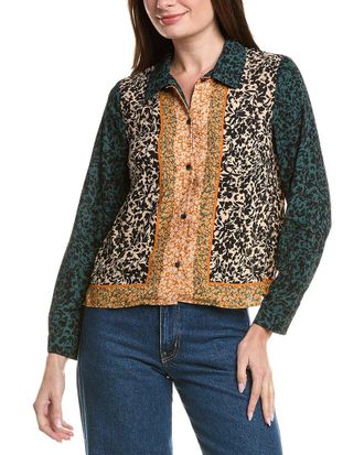 Vince Camuto Printed Blouse