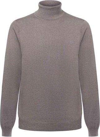 Sun 68 Cotton And Wool Turtleneck Sweater