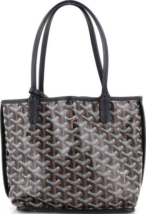 Goyard Anjou Reversible Tote Coated Canvas Mini