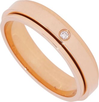 Piaget Possession 18K Rose Gold Wedding Ring, Size 50