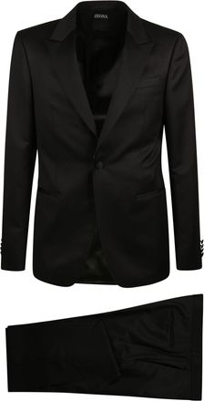 Ermenegildo Zegna Tailored Two-Piece Suit with Notch Lapels