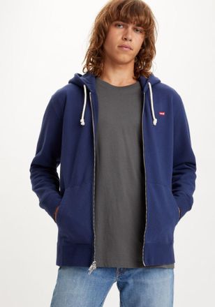 Levi's Kapuzensweatjacke »NEW ORIGINAL ZIP UP« mit Logo-Stickerei und Kängurutasche
