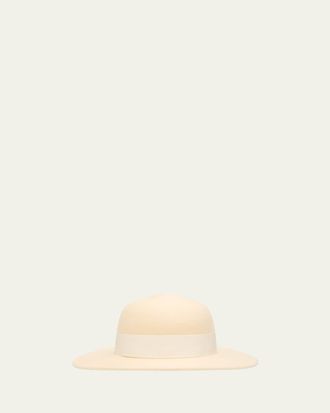 Loro Piana Blanca Cashmere Hat