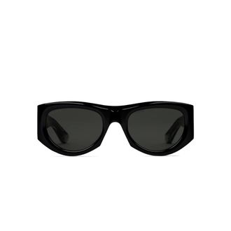 Gucci Black Sunglasses with UV Protection - female - Gucci - Sunglasses - Black - ONE SIZE - Accessories