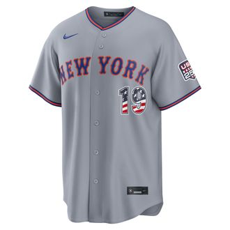 Nike Bo Bichette New York Mets USA 250 Nike Mens MLB Stadium Jersey in Grey | RE260MIFAJX-Q4Q