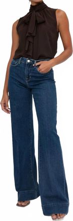 L'agence Madden High Rise Wide Leg Jean In Durango
