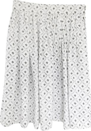 Dolce & Gabbana Diamond Plane Print Skirt Size M