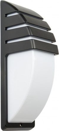 City Sport Applique Esterna 35cm 1 Luce E27 Nera Ip54 Su-ma 1836bl