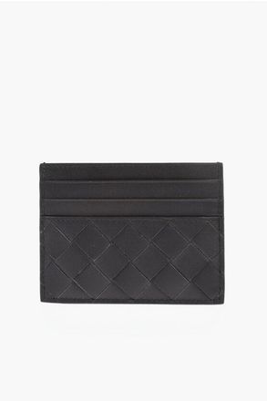 Bottega Veneta Woven Leather Card Holder size One Size