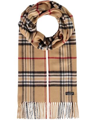 Fraas Cashmink Scarf 35 x 200 cm - Softer than cashmere - Made in Germany - Scarf checked for ladies and gentlemen - Perfect for autumn and winter