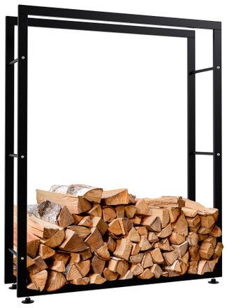 Clp Clp - Le&ntilde;ero Keri De Metal Negro Negro 25x100x125 Cm