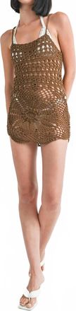 Emory Park Hazel Crochet Cover-Up In Brown