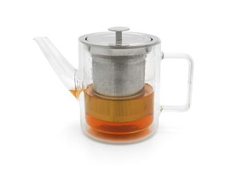 Bredemeijer Bredemeijer - San Remo Tetera Para Infusiones 1,0l Doble Pared De Vidrio