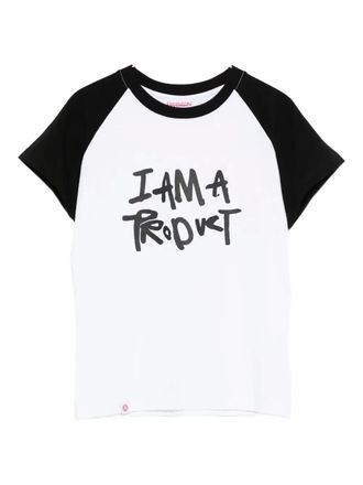 Charles Jeffrey Loverboy short-sleeve graphic T-shirt - White