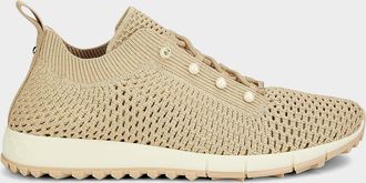 Jimmy Choo London Veles Crochet-Knit Low-Top Trainers