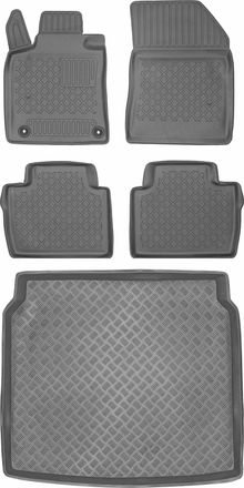 OEM Juego De Alfombrillas Para Peugeot 508 Ii Sw Kombi De 2018: Alfombrilla Para Coche + Alfombrilla Para Maletero
