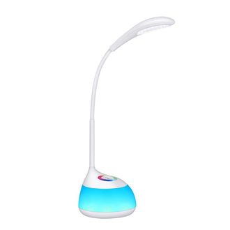 OEM Lampe De Bureau - 16 Led - R&eacute;glage Tactile 3 Niveaux - Bras Flexible 350&deg; - Base Antid&eacute;rapante - Autonomie Batterie 2000 Mah - 1 Pi&egrave;ce