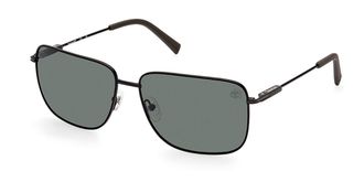 Timberland TB9290 Polarized 02R Mens Sunglasses Black Size 62