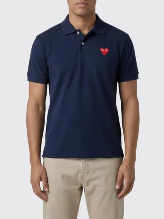 Comme Des Gar&ccedil;ons Polo in cotone con logo