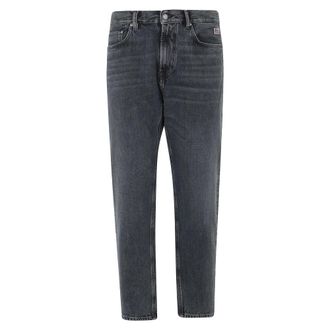 Roy Rogers Slim-fit Jeans, male, Black, Size: W30 Slim-fit Jeans