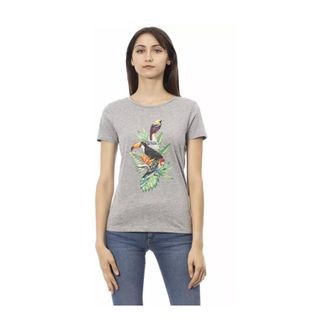 Trussardi T-shirt Manica Corta Action - - Tops - Donna - Grigio - M