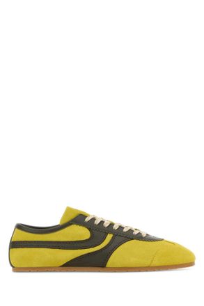 Dries Van Noten Two Tone Suede Sneakers