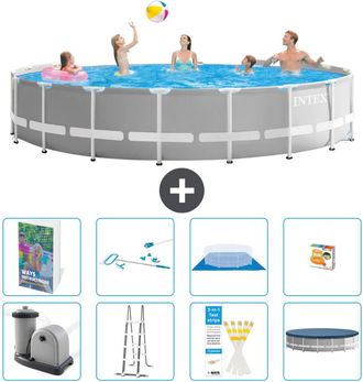 Intex Piscina Prism Frame Redonda - 549x122 Cm - 9-piezas S647