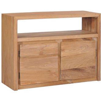 vidaXL Aparador De Madera Maciza De Teca 80x30x60 Cm Vidaxl