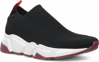 Carrano Womens Aila Knit Sneaker In Black